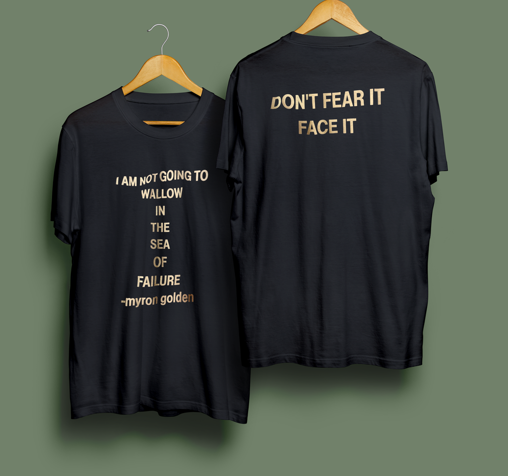 Unisex Black T-Shirt – “DONT FEAR IT”